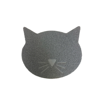 Cat Feeding Mat Grey Sml