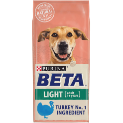 Beta Light Dry Dog Food with Turkey 14KG