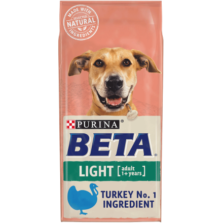 Beta Light Dry Dog Food with Turkey 14KG