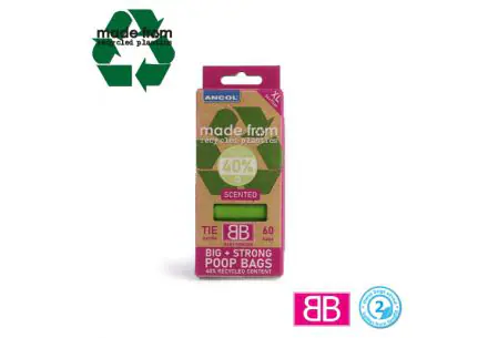 Made From Scented Poop Bag 4 Refill Pack