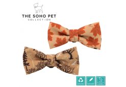 Maple Leaf/Woodland Patterned Bow Tie