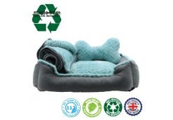 Made From Dog Bed Set 60x50xm Blue T