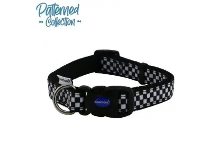 Checkerboard Collar Size L 45-70cm