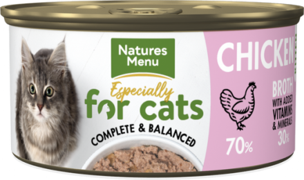 Natures Menu Kitten Wet Can Chicken 85g x 18