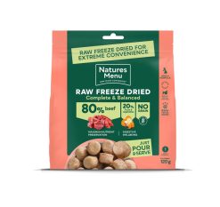 Natures Menu Freeze Dried 80/20 Beef 120g