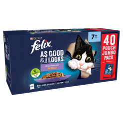 Felix As Good As It Looks Senior Mixed 40X100G