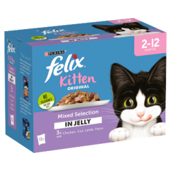 Felix Kitten Food Mixed Chkn In Jelly 12X85G