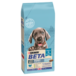 Beta Puppy Large Breed Dry Dog Food with Turkey 2KG