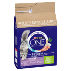 Purina One Sensitive Cat Turkey and Rice 2.8KG