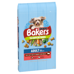 Bakers Adult Dog Food Beef and Vegetable 14KG