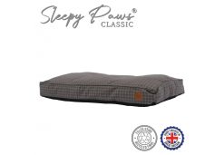 Check Mattress Bed 100cm x 70cm Grey Check