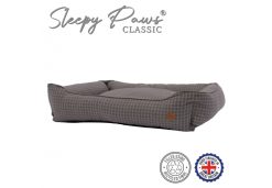 Check Square Bed 84cm x 105cm Grey Check