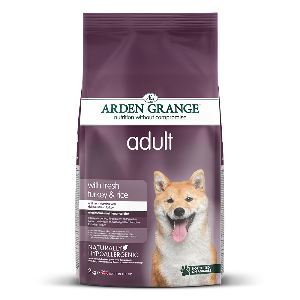 Arden Grange Dog Adult Turkey & Rice 2kg