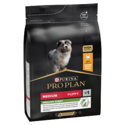 PRO PLAN Dog Medium Puppy with OPTISTART Chicken Dry Food 3KG