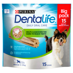 DENTALIFE Medium Dog Dental Chew 15 stick 345g (15x23g)