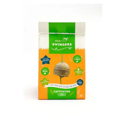 Silvermoor  Swingers Horse Treat - Captivating Carrot - 1kg