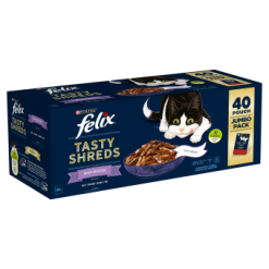 Felix Tasty Shreds Mixed Selection 40x80g