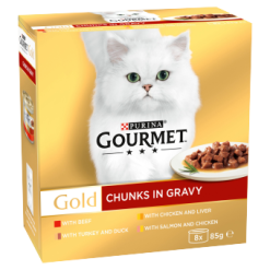 Gourmet Gold Chunks in Gravy Collection 8x85G