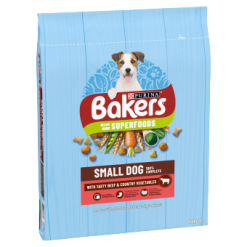 Bakers Small Dog Food Beef & Veg 10kg