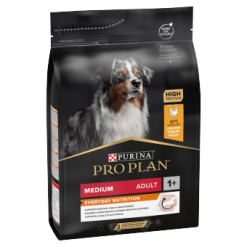 PRO PLAN Dog Medium Adult with OPTIBALANCE Chicken Dry Food 3KG