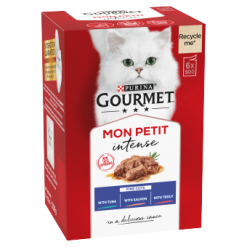 Gourmet Mon Petit Tuna, Salmon and Trout 6x50G