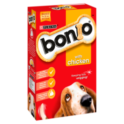 Bonio Dog Biscuit Chicken Flavour 650G