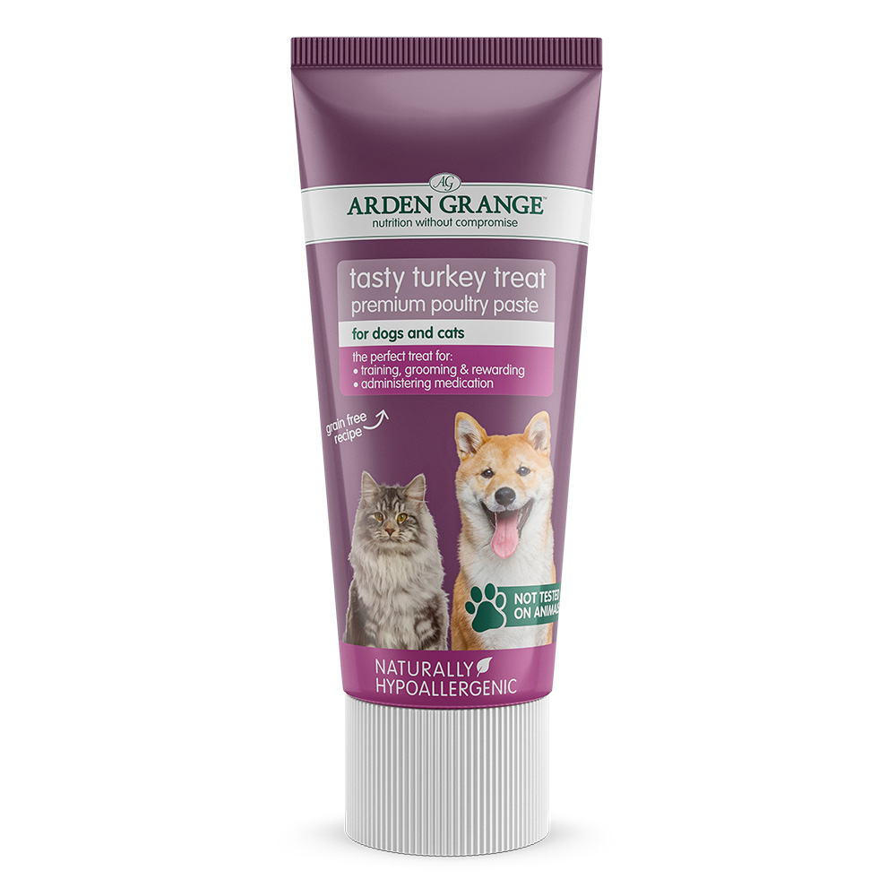 Arden Grange Cat & Dog Turkey Paste Treat 75g