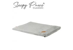 Sleepy Paws Flat Bed 107x69cm Grey