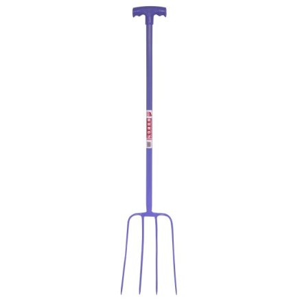Red Gorilla 4 Prong Manure Fork T Purple