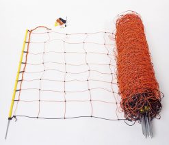 SHEEP NETTING C/W POSTS 50M ORANGE