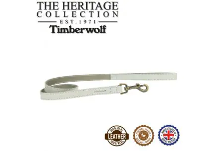 Timberwolf Leather Lead Light Grey 1mx19mm