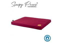 Waterproof Flat Pad Bed Burgundy 61x92cm
