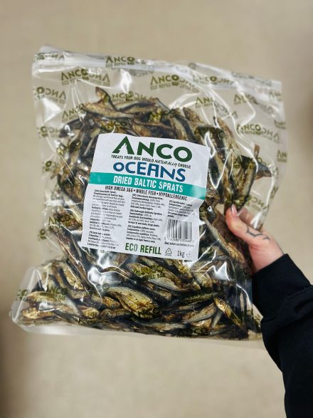 Anco Oceans Dired Sprats Eco-Bag 1kg