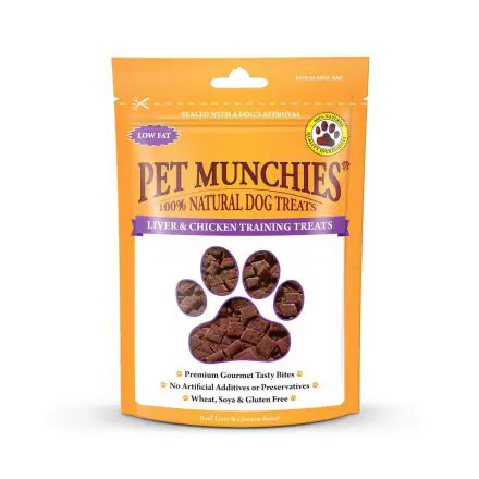 Pet Munchies Liver & Chicken Training Treat 50g