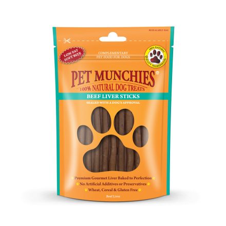 Pet Munchies Beef Liver Sticks  90g