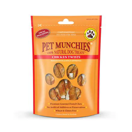 Pet Munchies Chicken Twist 80g
