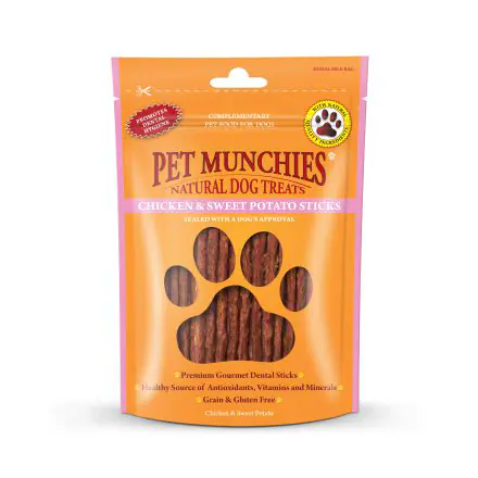 Pet Munchies Chicken & Sweet Potato 90g
