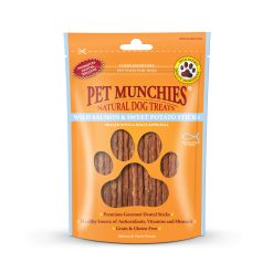 Pet Munchies Salmon and Sweet Potato Sticks 90g