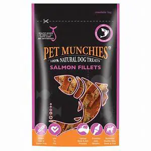 Pet Munchies Salmon Fillets 90g