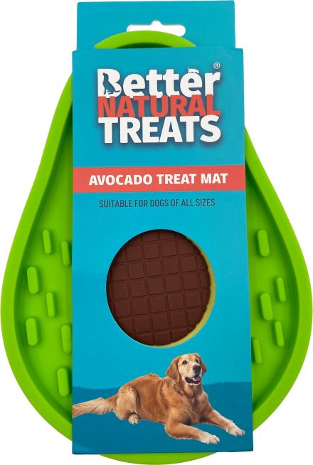 BNT Avocado Lick mat with suction cups