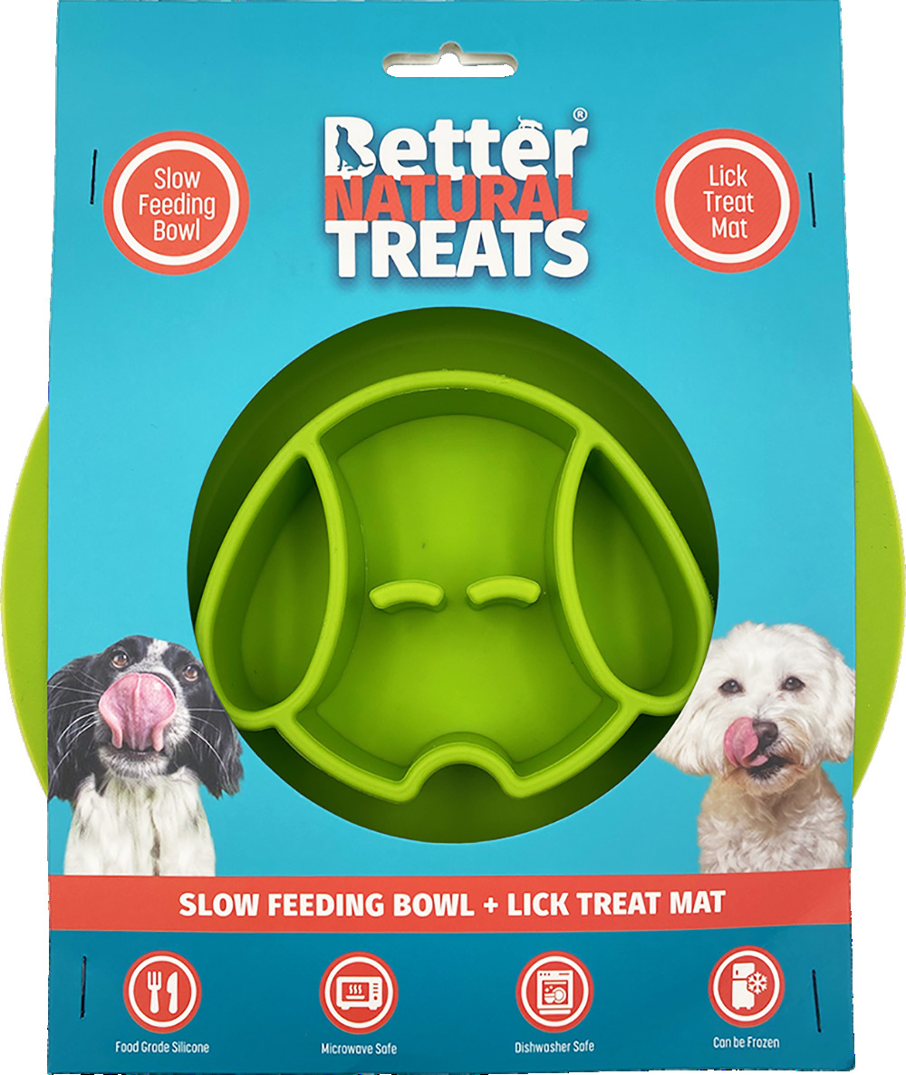 Buy BNT Dual use DOG bowl slow feeder and lick mat MIXED Save with Heart Pet Supplies Free Same Day Local Delivery