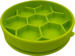 Alternative view of H&B Slow feeder bowl with suction base small MIXED