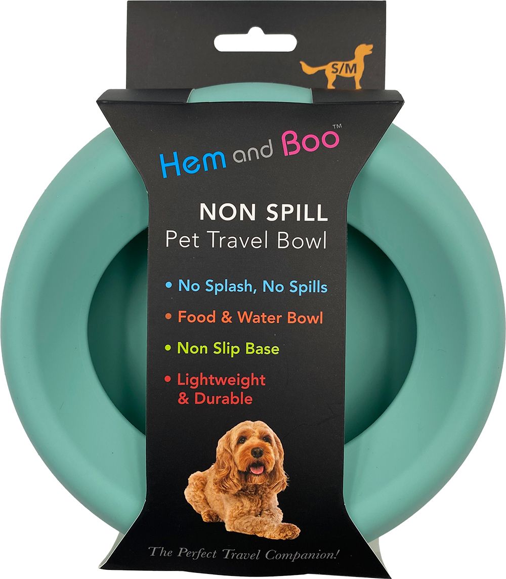 H B Travel bowl non slip small MIXED