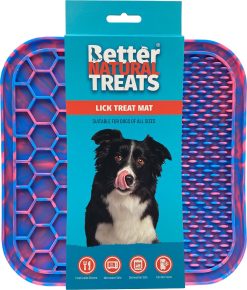 Alternative view of BNT Lick mat with suction cups MIXED