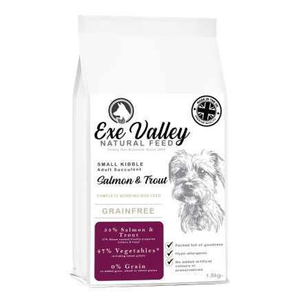 Exe Valley Small Breed Salmon 1.8kg