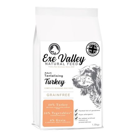 Exe Valley Grain Free Turkey 1.8kg