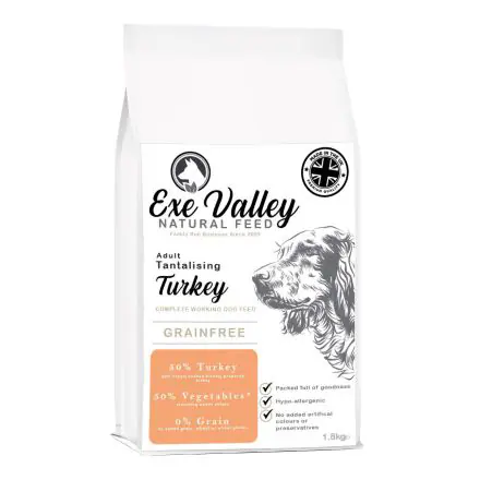 Exe Valley Grain Free Turkey 1.8kg