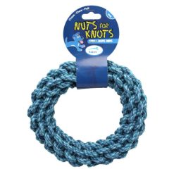 Nuts For Knots Ring Small Dog Toy (mixed colours)