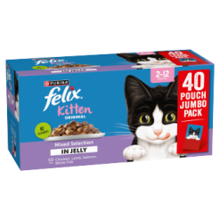 Felix Kitten Food Mixed Mixed Selection In Jelly 40 x 85g