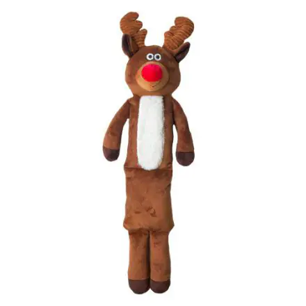 HP Squeaky Reindeer Soft Dog Toy